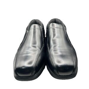 Nunn Bush MENS 84554-001 Size 10½W Memory Foam Black Bike Toe Sanford Loafer UGC